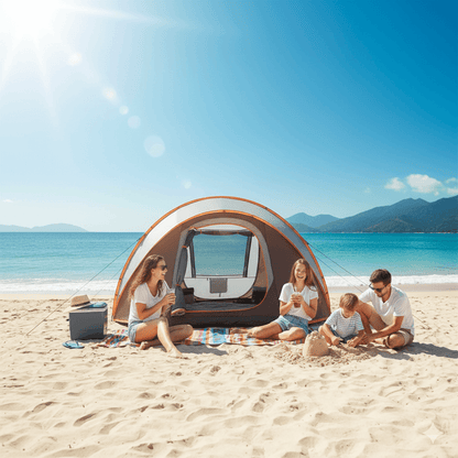 Turtle Back Pop-Up Tent | Instant Setup Outdoor Shelter